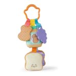 Melissa & Doug Multi-Sensory PB&J Take-Along Clip-On Baby Toy | Sensory Toy for Infants | Developmental Toy for Toddlers | 0+ | Gift for Baby Boys or Baby Girls - Image 5