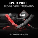 NOCO Boost+Air AX65: 2000A Jump Starter with Air Compressor Tyre Inflator – Starts 8.0L Gas & 6.0L Diesel – 67 SLPM Airflow Inflates 0–40 PSI in 2 Minutes - Image 2