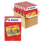 BARNUM'S Original Animal Crackers, Bulk Kids Snacks, 48 Snack Packs (4 Boxes)
