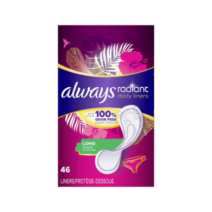 Always Radiant Daily Liners Long