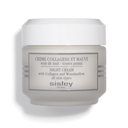 Sisley Paris Night Cream with Collagen and Woodmallow - 50 mL - Night Moisturizer - Helps Prevent Appearance of Wrinkles & Lines