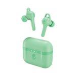Skullcandy Indy Evo in-Ear Wireless Earbuds, 30 Hr Battery, Microphone, Works with iPhone Android and Bluetooth Devices - Mint