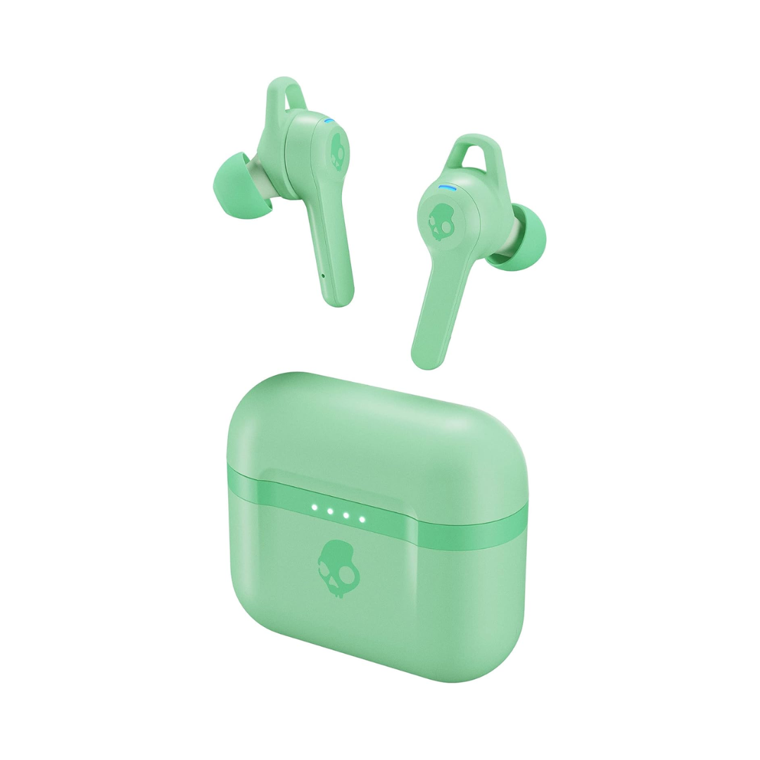 1 Skullcandy Indy Evo in-Ear Wireless Earbuds, 30 Hr Battery, Microphone, Works with iPhone Android and Bluetooth Devices - Mint - Image 1
