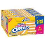 OREO Double Stuf Golden Sandwich Cookies, King Size, 12 Snack Packs (8 Cookies Per Pack) - Image 10