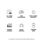 Marshall Kilburn III Portable Bluetooth Speaker - Black & Brass - Image 10