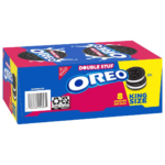 OREO Double Stuf Chocolate Sandwich Cookies, King Size, 10 Snack Packs (8 Cookies Per Pack) - Image 11