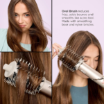 Shark HD435 FlexStyle Air Styling & Drying System, Powerful Hair Blow Dryer & Multi-Styler with Auto-Wrap Curlers, Curl-Defining Diffuser, Oval Brush, & Concentrator Attachment, Stone - Image 11