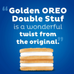 OREO Double Stuf Golden Sandwich Cookies, King Size, 10 Snack Packs (8 Cookies Per Pack) - Image 12