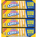 OREO Double Stuf Golden Sandwich Cookies, King Size, 12 Snack Packs (8 Cookies Per Pack) - Image 12