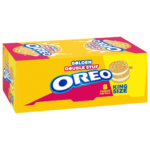 OREO Double Stuf Golden Sandwich Cookies, King Size, 10 Snack Packs (8 Cookies Per Pack) - Image 13