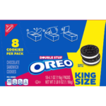 OREO Double Stuf Chocolate Sandwich Cookies, King Size, 10 Snack Packs (8 Cookies Per Pack) - Image 13