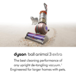 Dyson Ball Animal 3 Extra Upright Vacuum, Corded, 290AW, De-tangling Motorbar Cleaner Head for All Floors, 3 Suction Modes, Specialized pet Tools Visit the Dyson Store - Image 2