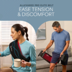 LifePro Red Light Therapy Body Belt - Powerful NIR & Red Light Therapy for Body - Target Discomfort, Accelerate Recovery, & Improve Athletic Performance - with Red, NIR, Pulse, and Intensity Settings - Image 2