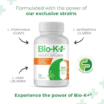 Bio-K+ Advanced Bowel Support Probiotic – 50 Billion CFU – Vegan, Gluten-Free, Non-GMO – Supports Digestive Health & Regularity – for Men & Women – 20 Capsules - Image 2