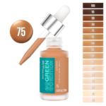 Maybelline Green Edition Superdrop Tinted Oil Base Makeup, Adjustable Natural Coverage Foundation Formulated With Jojoba & Marula Oil, 75, 1 Count - Image 2