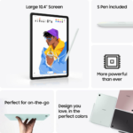 Samsung Galaxy Tab S6 Lite (2024) 10.4" 64GB WiFi Android Student Tablet, S Pen for Note-Taking, Gaming Ready, Long Battery Life, Expandable Storage, US Version, Chiffon Pink, Amazon Exclusive - Image 2