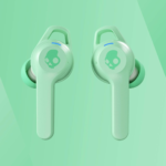 Skullcandy Indy Evo in-Ear Wireless Earbuds, 30 Hr Battery, Microphone, Works with iPhone Android and Bluetooth Devices - Mint - Image 2