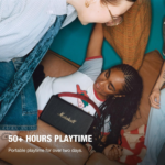 Marshall Kilburn III Portable Bluetooth Speaker - Black & Brass - Image 2