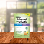 From the Makers of Dramamine, Advanced Herbals Ginger & Ashwagandha Lozenges, for Nausea Relief & Stress Support, Tropical Fruit and Ginger Flavor, 20 Count - Image 3