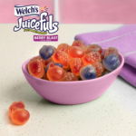 Welch's Juicefuls Juicy Fruit Snacks, Berry Blast, Fruit Gushers, Gluten Free, 4 oz Sharing Size Bags (Pack of 3) - Image 3