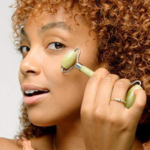 Revlon Jade Stone Face Roller, Dual-Sided Face Massager to Cool and De-Puff, Jade, 1 Count - Image 3