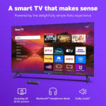 Roku Smart TV 2025 – 50-Inch Select Series, 4K HDR TV – RokuTV with Enhanced Voice Remote – Flat Screen LED Television with Wi-Fi for Streaming Live Local News, Sports, Family Entertainment - Image 3