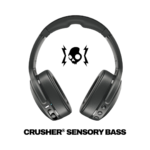Skullcandy Crusher Evo Wireless Bluetooth Headphones with Extra USB-C Charging Cable, Multi-Sensory Bass, Noise Isolating Over-Ear Fit, 40 Hours Battery, Microphone for iPhone Android - True Black - Image 3
