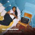 Marshall Kilburn III Portable Bluetooth Speaker - Black & Brass - Image 3