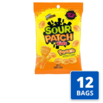 SOUR PATCH KIDS Peach Soft & Chewy Candy, Bulk Candy, 12-8.07 oz Bags - Image 4
