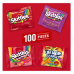 Assorted Candy Variety Pack, 100 Pieces, Skittles, Gummies and Life Savers, Bulk Bag - Image 4