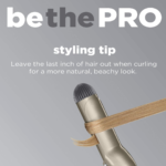 CONAIR INFINITIPRO Tourmaline 1 1/2-Inch Ceramic Curling Iron, 1 ½ inch barrel produces soft waves – for use on medium and long hair - Image 4