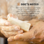 Dr. Squatch Men's Bar Soap - 5-Pack Fresh Falls - All Natural Bar Soap for Men - 5 Bars - Smell like a Crisp Forest Waterfall - Image 4