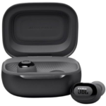 JBL Live Buds 3 - True Wireless Noise-Cancelling Bud-Type Earbuds, 40Hrs Total Playback, Wireless Charging, 6 Mics for Perfect Calls, Multi-Point Connection, IP55 Waterproof and dustproof (Black) - Image 4