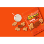 REESE'S Chocolate and Peanut Butter Candy Dipped Animal Crackers Bags, 4.25 oz (12 Count) - Image 5