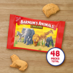 BARNUM'S Original Animal Crackers, Bulk Kids Snacks, 48 Snack Packs (4 Boxes) - Image 5