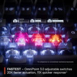 SteelSeries Apex Pro TKL Wireless Gen 3 OmniPoint 3.0 HyperMagnetic Switches — Adjustable Actuation — Rapid Trigger — Game-Ready Presets — Protection Mode — Rapid Tap/SOCD — Dual Wireless — OLED - Image 5