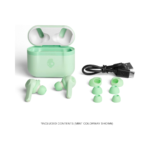 Skullcandy Indy Evo in-Ear Wireless Earbuds, 30 Hr Battery, Microphone, Works with iPhone Android and Bluetooth Devices - Mint - Image 6