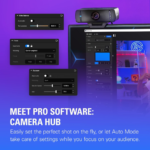 Elgato Facecam Pro, True 4K60 Ultra HD Webcam for Live Streaming, Gaming, Video Calls, Sony Sensor, Advanced Light Correction, DSLR Style Control, Wide Angle, works with OBS, Teams, Zoom, PC/Mac - Image 6