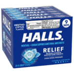 HALLS Relief Mentho-Lyptus Cough Drops, 20 Packs of 9 Drops (180 Total Drops) - Image 9